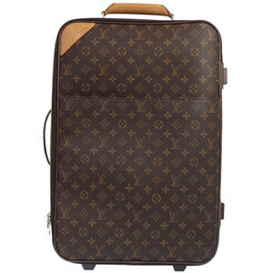Louis Vuitton Monogram Leather Brown Pegasus Carry on Case